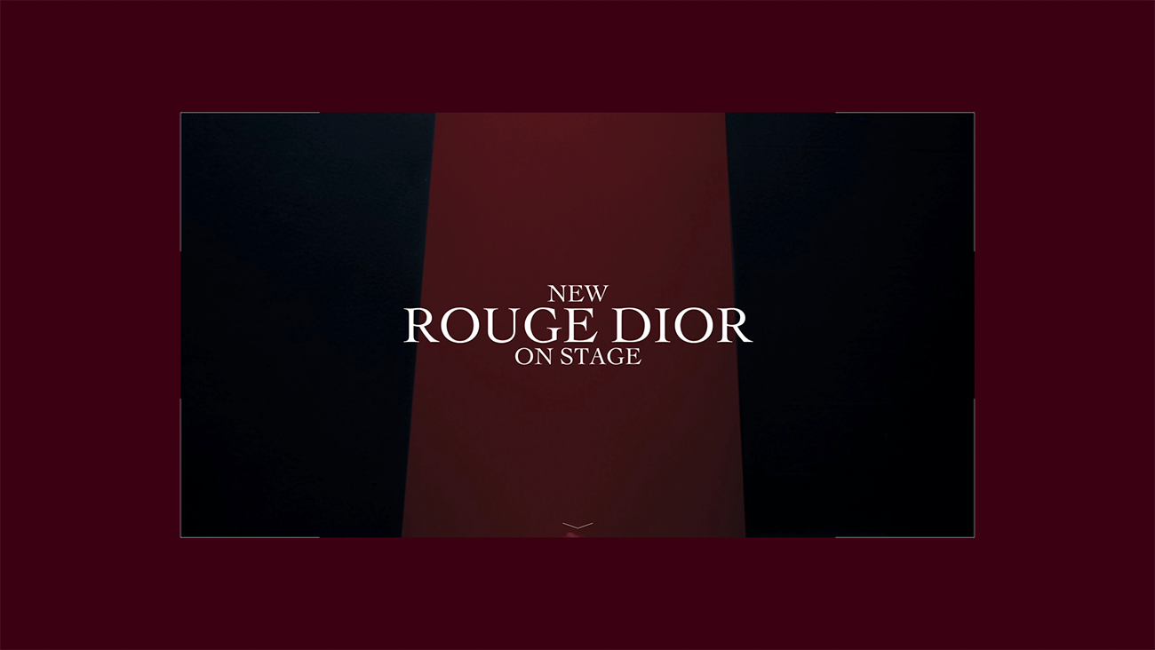 Dior Rouge - On Stage
